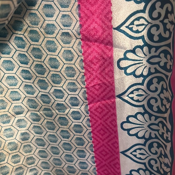 Iris Sari Wrap Art Silk Dress - Picture 3 of 12